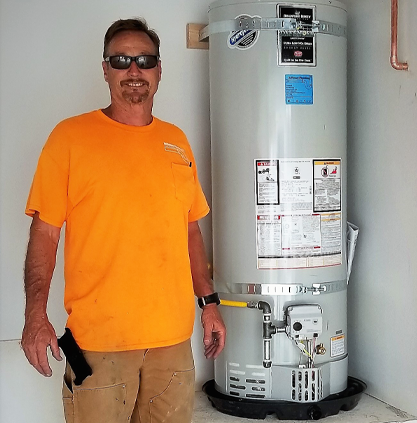 DeVinney Plumbing water heater service photo