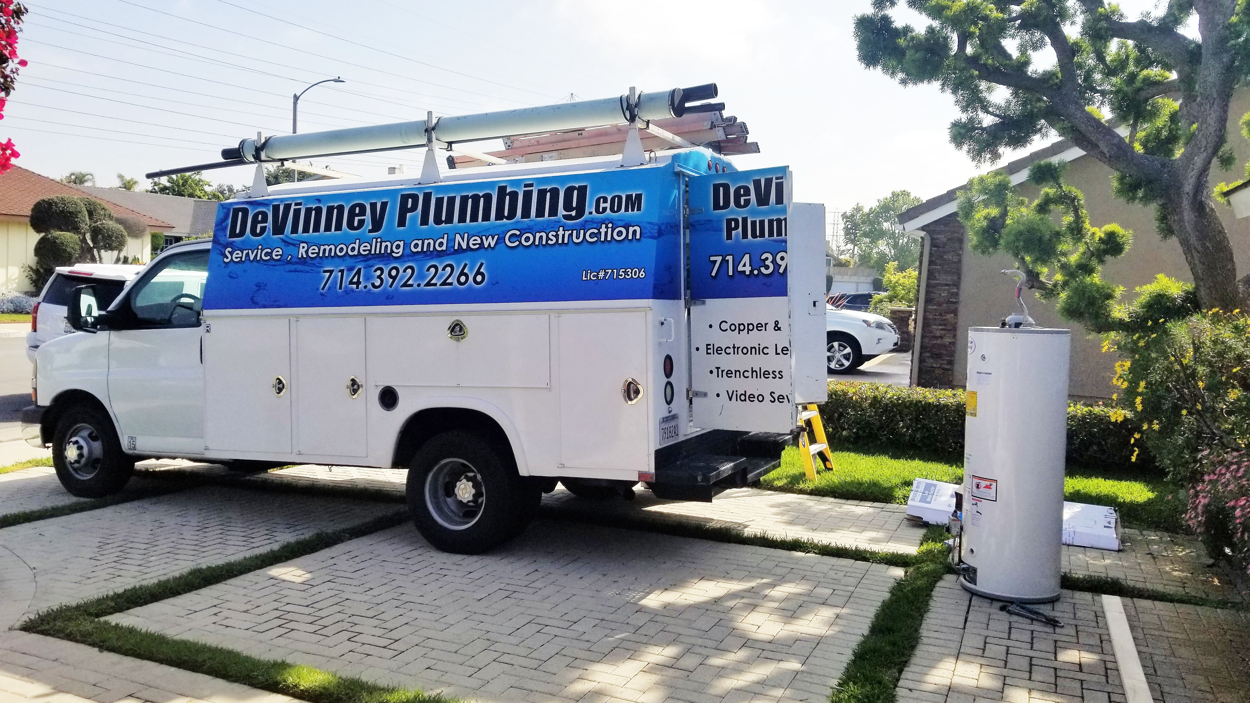 Drain cleaning service by DeVinney Plumbing in Huntington Beach and Orange County